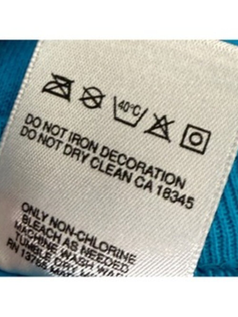 Vtg 80s Continental Airlines Blue Crewneck Sweatshirt Fruit of the Loom Size M - Picture 7 of 8